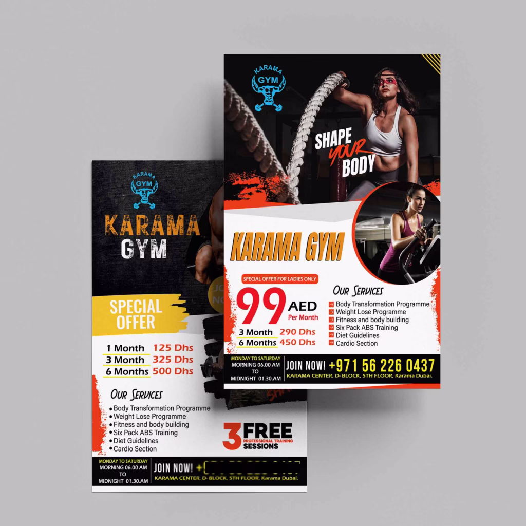 Flyers Printing in Al Barsha Dubai